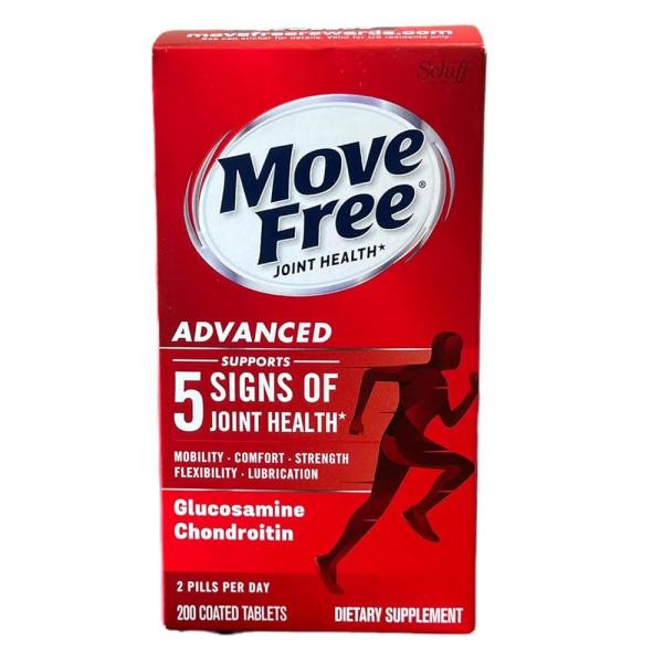 쉬프 무브 프리 Move Free 글루코사민 콘드로이틴 칼슘 200정 100회분 : 쇼핑이지easy