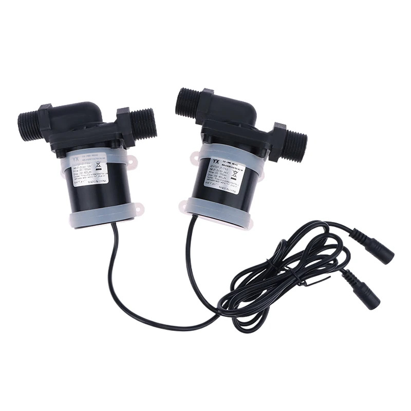 온수기 가압 순환 워터 펌프 저소음 브러시리스 모터 가변 속도 제어 DC12V DC24V 1PC : 플라이키키