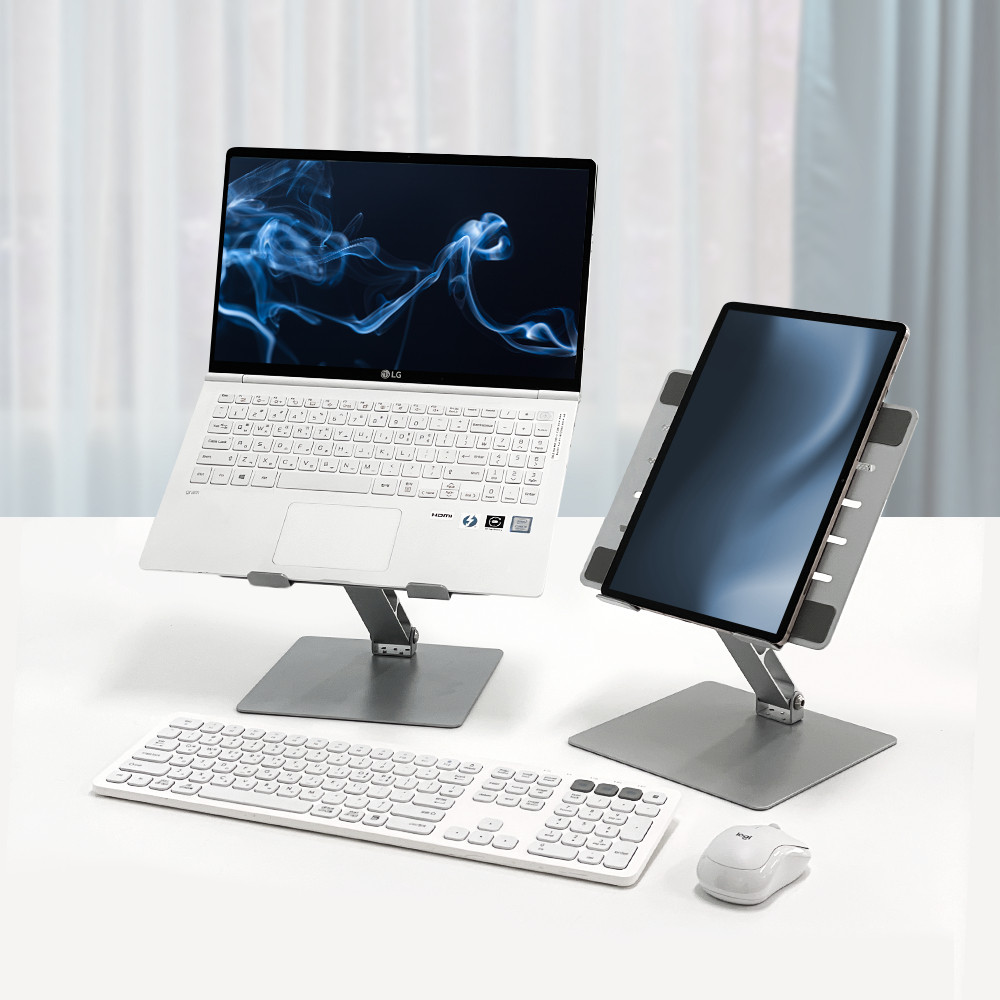 모락 시뮬러 알루미늄 메탈 접이식 노트북 거치대S MR-MS-SIMULAS