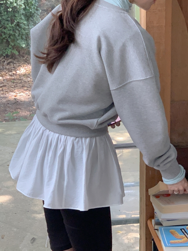 💕기획특가💕 레이 미니 숏 리본 시스루 랩 레이어드 스커트 치마 /레이어드룩 상세 이미지 24