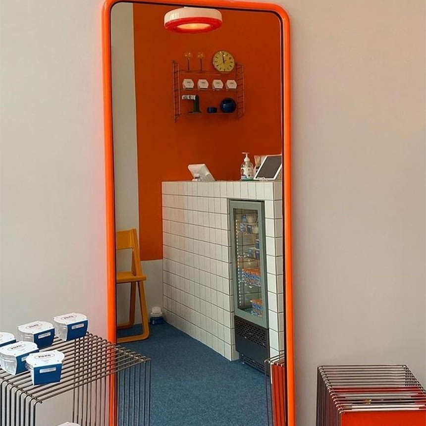 슈퍼 튜브 미러 화장실 벽걸이 현관 전신 거울 60x160cm