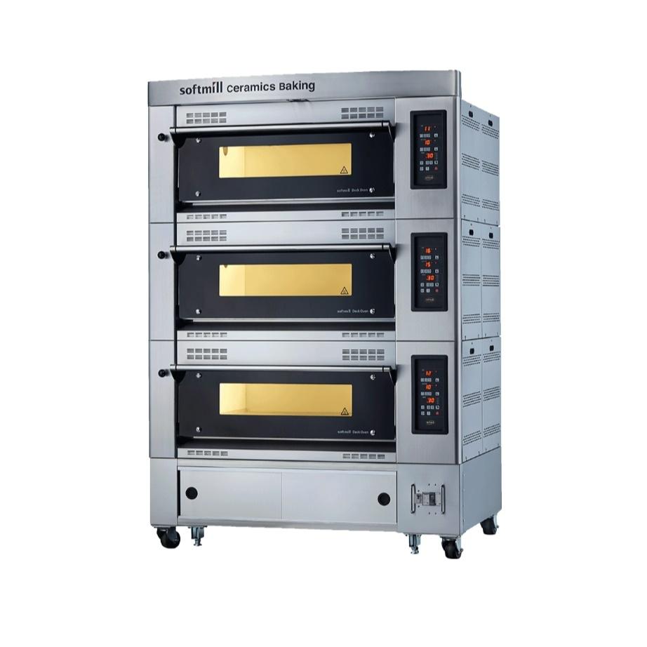 데크오븐 2매3단 업소용빵굽는오븐 제빵오븐기