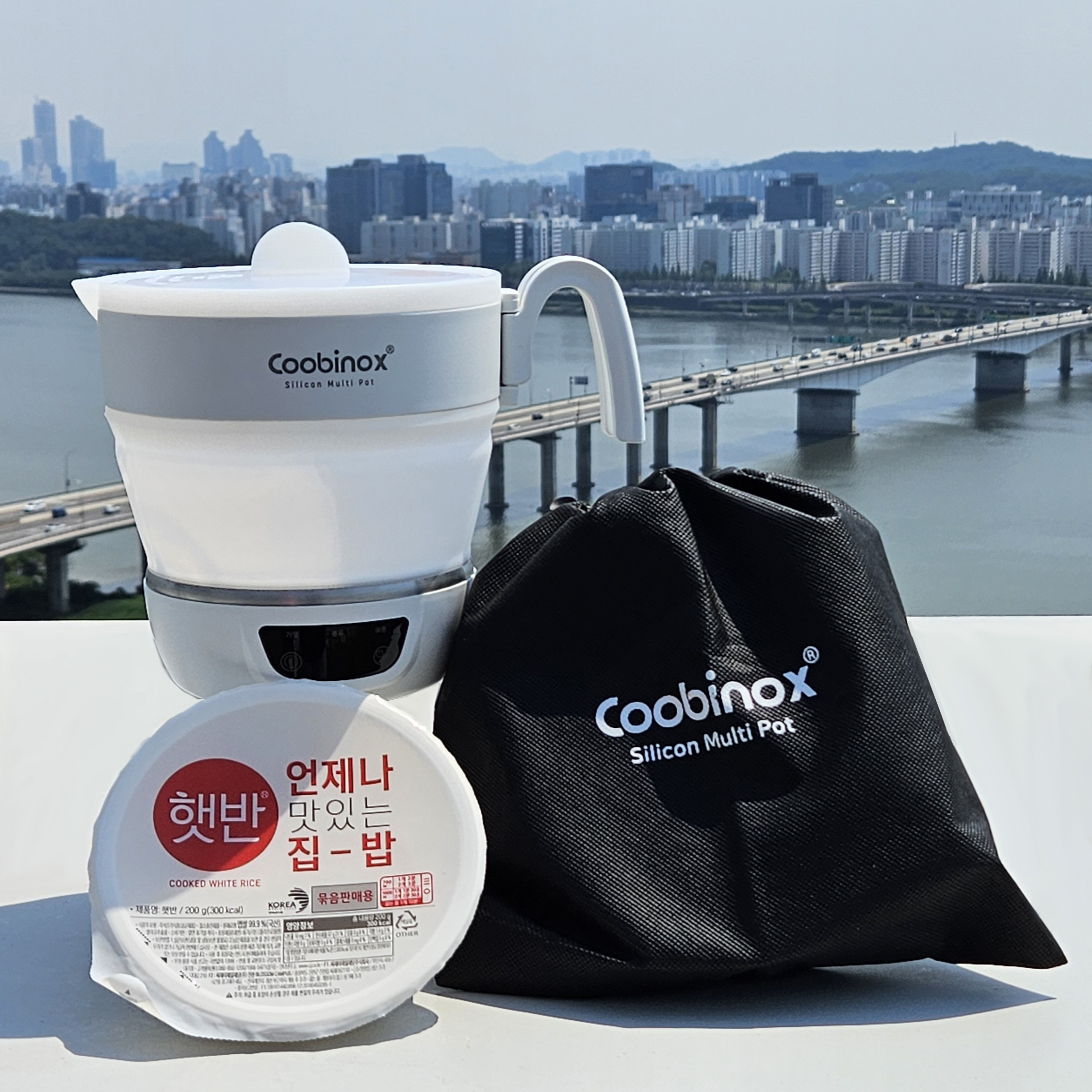 접이식 전기포트 여행용 전기포트 분유 커피 미니 햇반