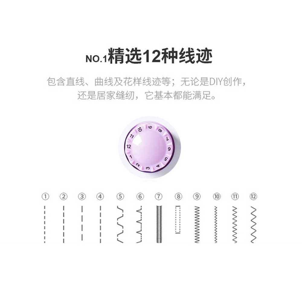 가정용 핸드 미싱기 미니 재봉기 간편 오버록 재봉틀 기본형 이미지 6