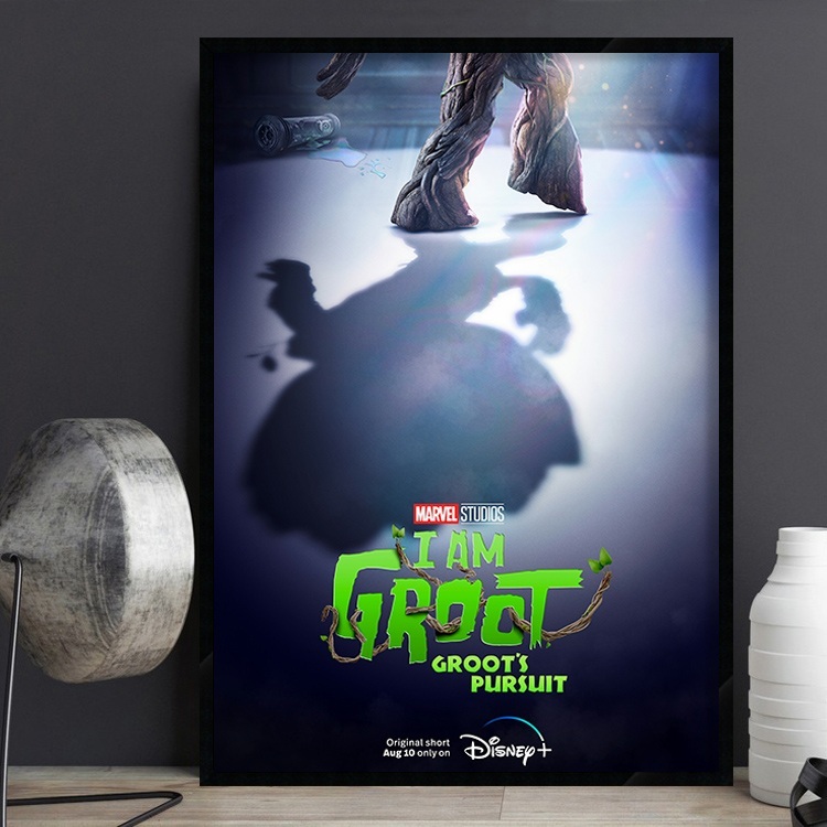 나는 그루트다 포스터 인테리어 액자 그림 - 상세 이미지 3