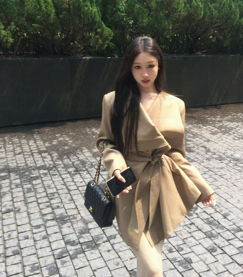 [lucywear] 빅 카라 트렌치 자켓