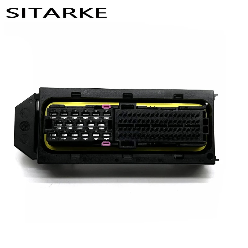 EDC7 1928404195 1928404196 ECU 커넥터 방수 맞춤형 자동차 와이어 배선 하네스 소켓 플매트 카펫 러그 89 핀 : 글로벌쩜빵