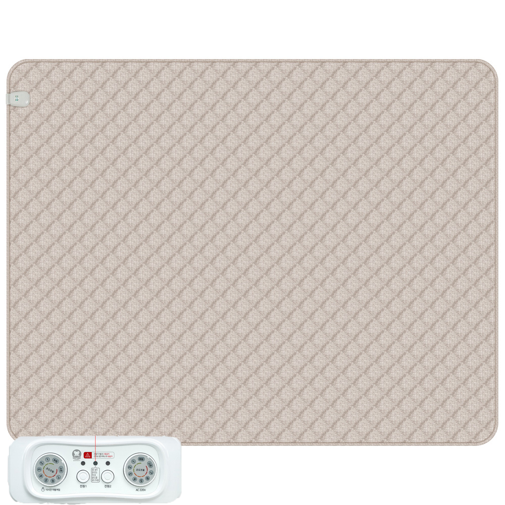 전기요 장판 탄소매트 EMF 전자파안심 쇼파 바닥 베이지 싱글