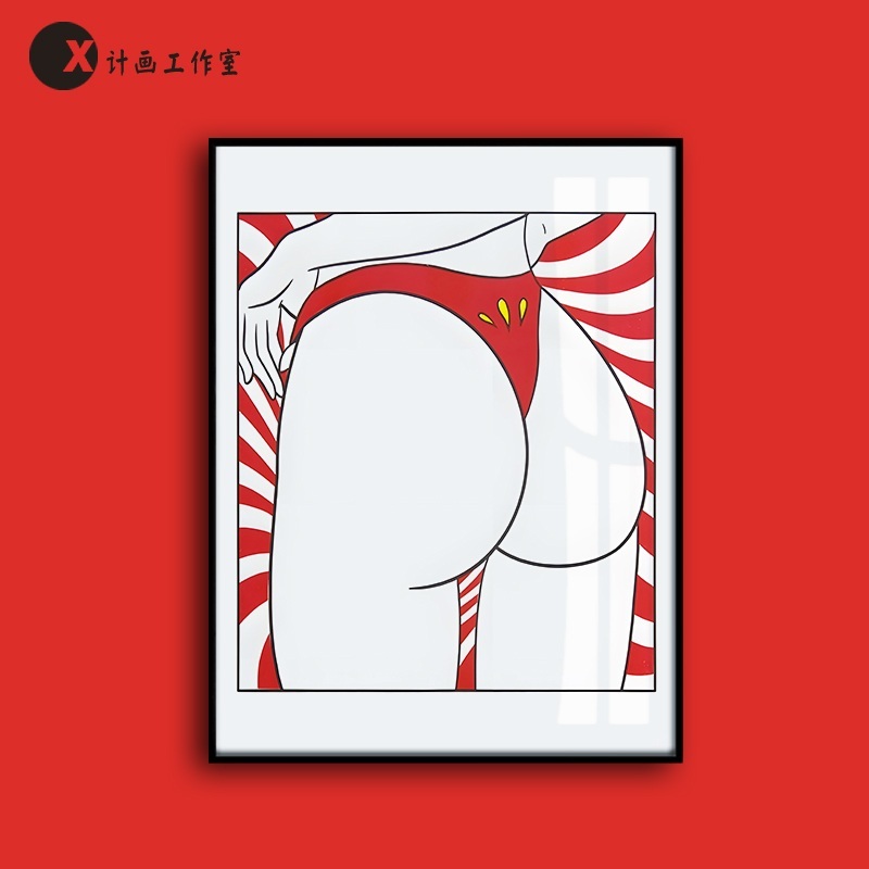 특이한 카페 라운지 펍 화려한 인테리어 액자 - 상세 이미지 3