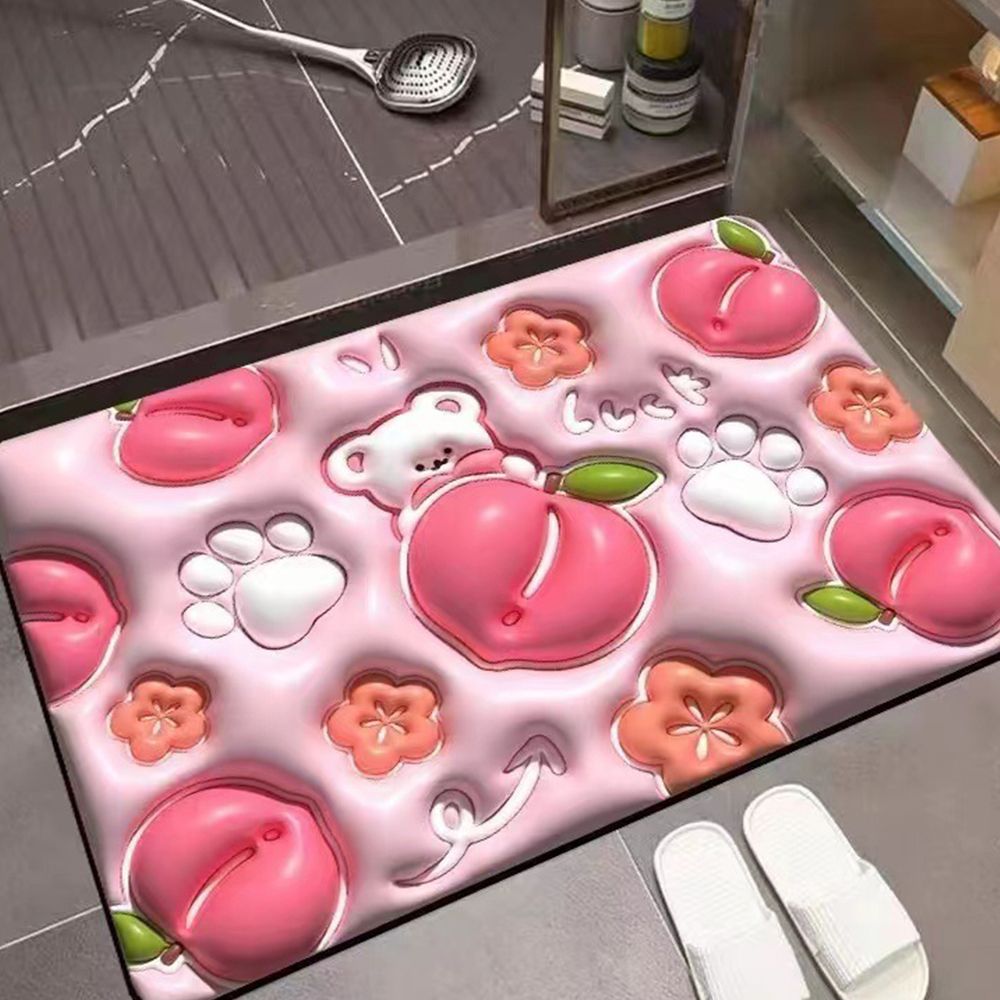 포유렐라 포유매트 3D 애니멀 규조토 발매트 자취방 원룸 집들이선물 - 상세 이미지 2