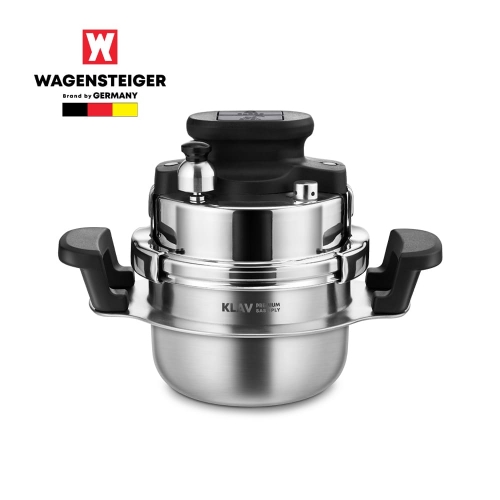 바겐슈타이거 클라프통 3중 미니압력솥(+전용나무받침세트) - 상세 이미지 4