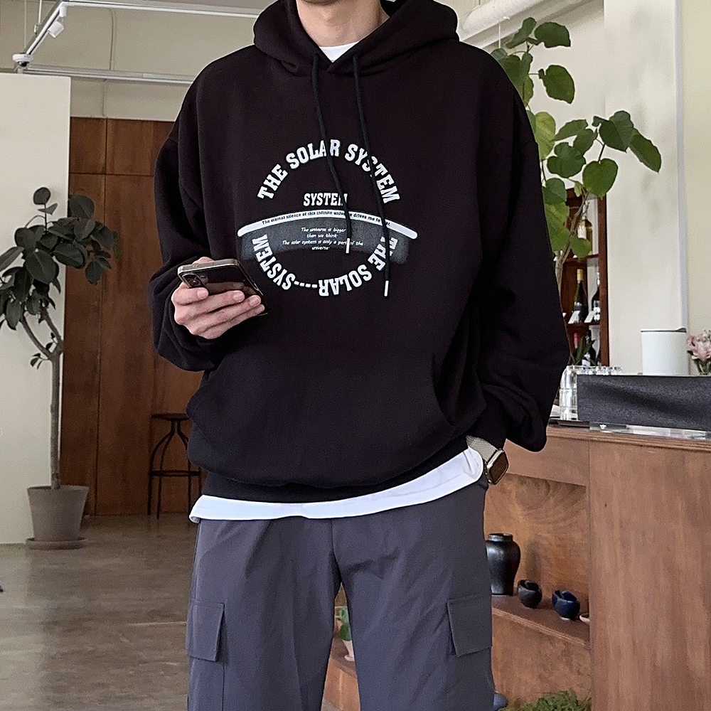 남자 후드티 오버핏 모자큰 후드티 커플 남성 맨투맨