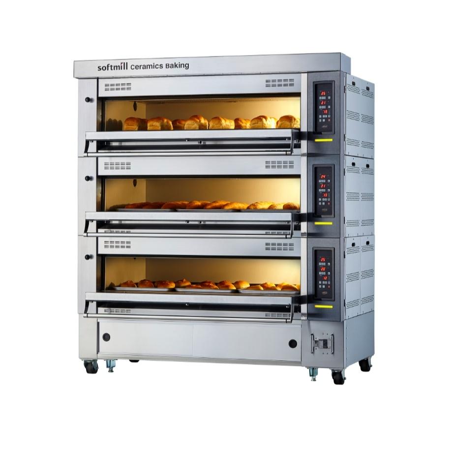 업소용데크오븐 3매3단 제빵용오븐기 베이커리대형오븐