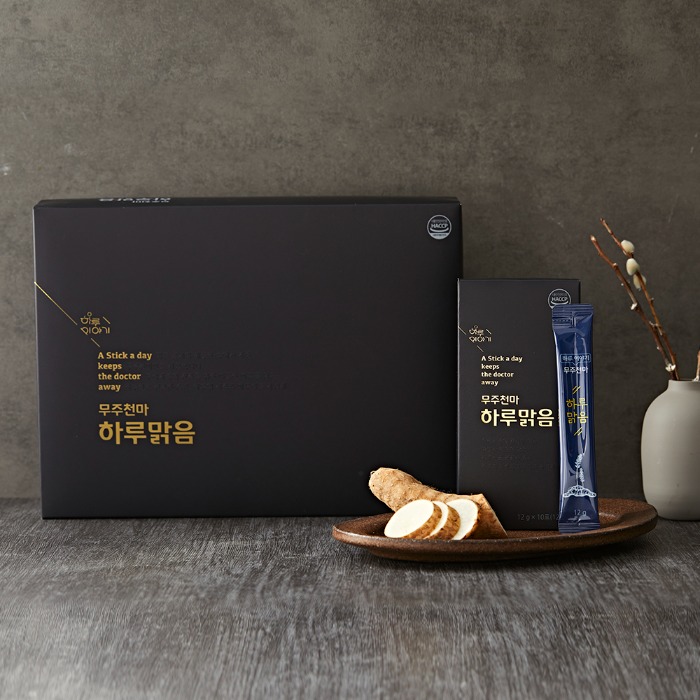 무주천마 하루맑음 30포 스틱 총 3박스 천마 90% 고형분 77% 진한 고농축 제품 - 상품 이미지
