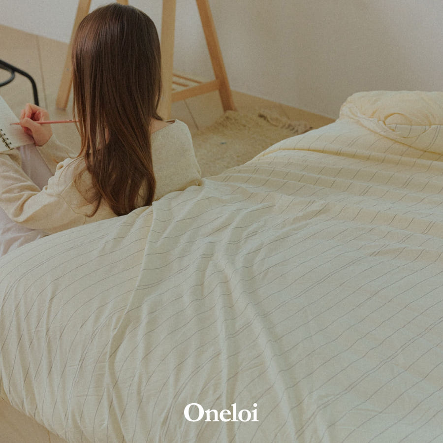 세탁 전 극세사 이불