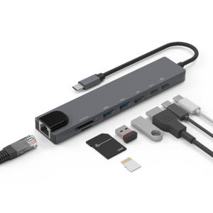 모락 프로토 8포트 Type-C DEX HDMI USB 3.0 이더넷 멀... 개봉기 | 실사용 후기 - 상품 이미지 1