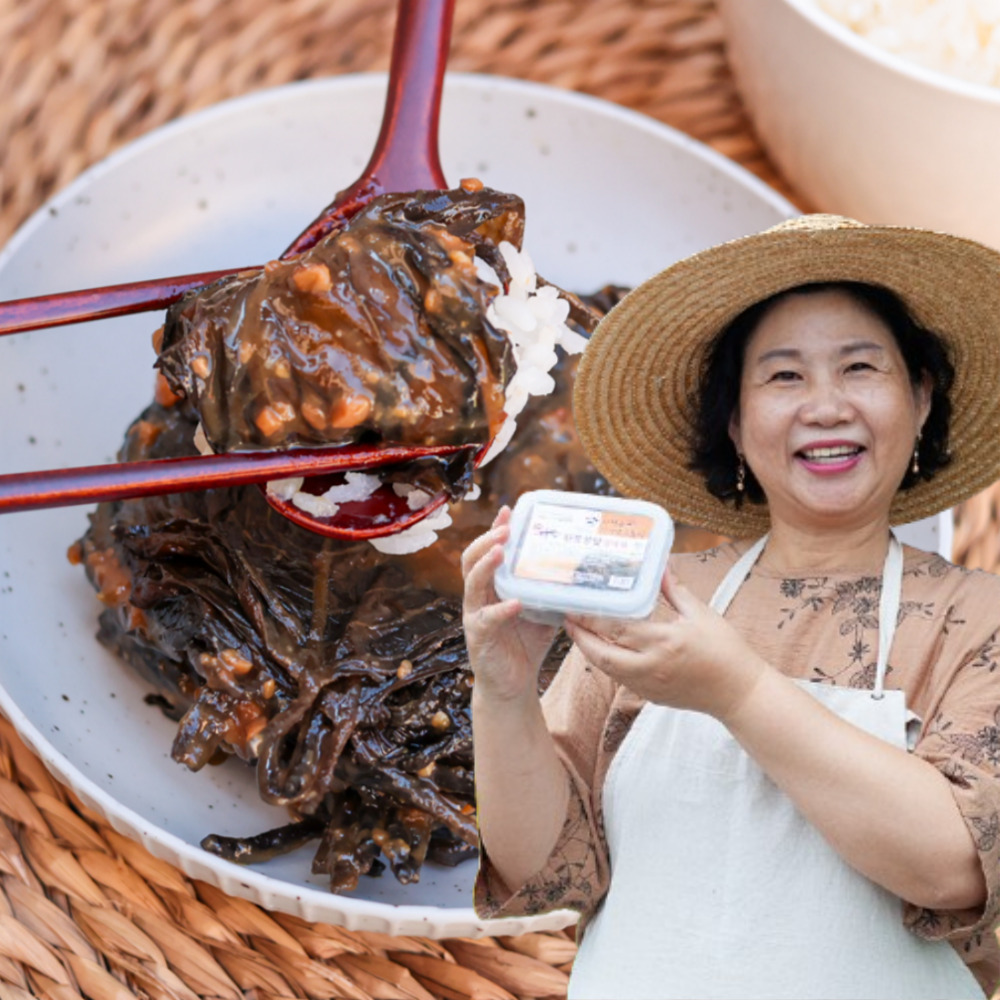 된장 깻잎장아찌 국산 삭힌 장아치 500g 순창 이기남 - 메인 이미지