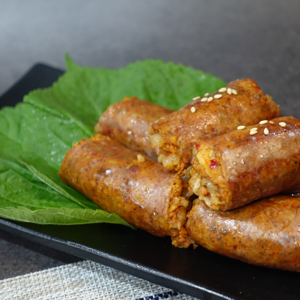 모두의국밥 김치순대 2kg 순대국밥재료 돈두슬라이스 삶은돼지머리 돼지머리수육 분식집 부산물 - 상세 이미지 4