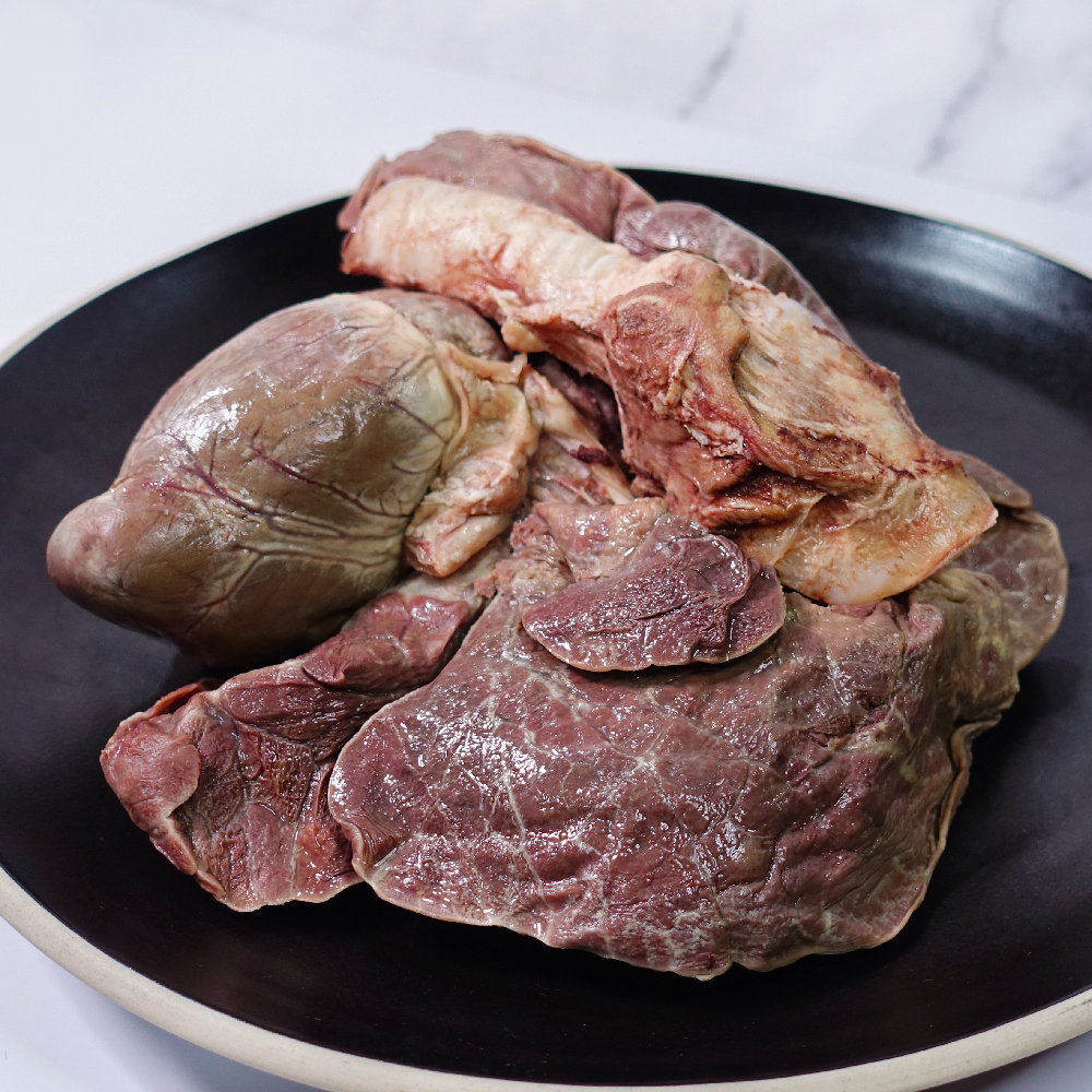 모두의국밥 삶은 허파염통울대 1kg내외 순대국밥재료 분식집내장세트 식당업소용 돼지부산물 이미지 4