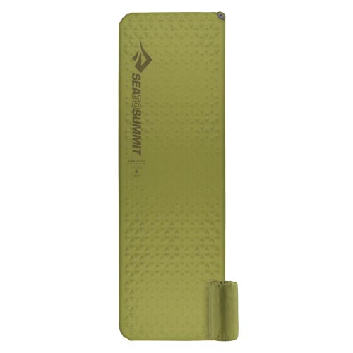 씨투써밋 캠프 매트 SI RT WD 자충 매트리스 LG, 3.8cm, 올리브그린