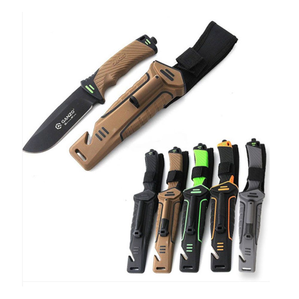 간조 다용도 캠핑나이프 서바이벌나이프 부시크래프트 EDC G8012