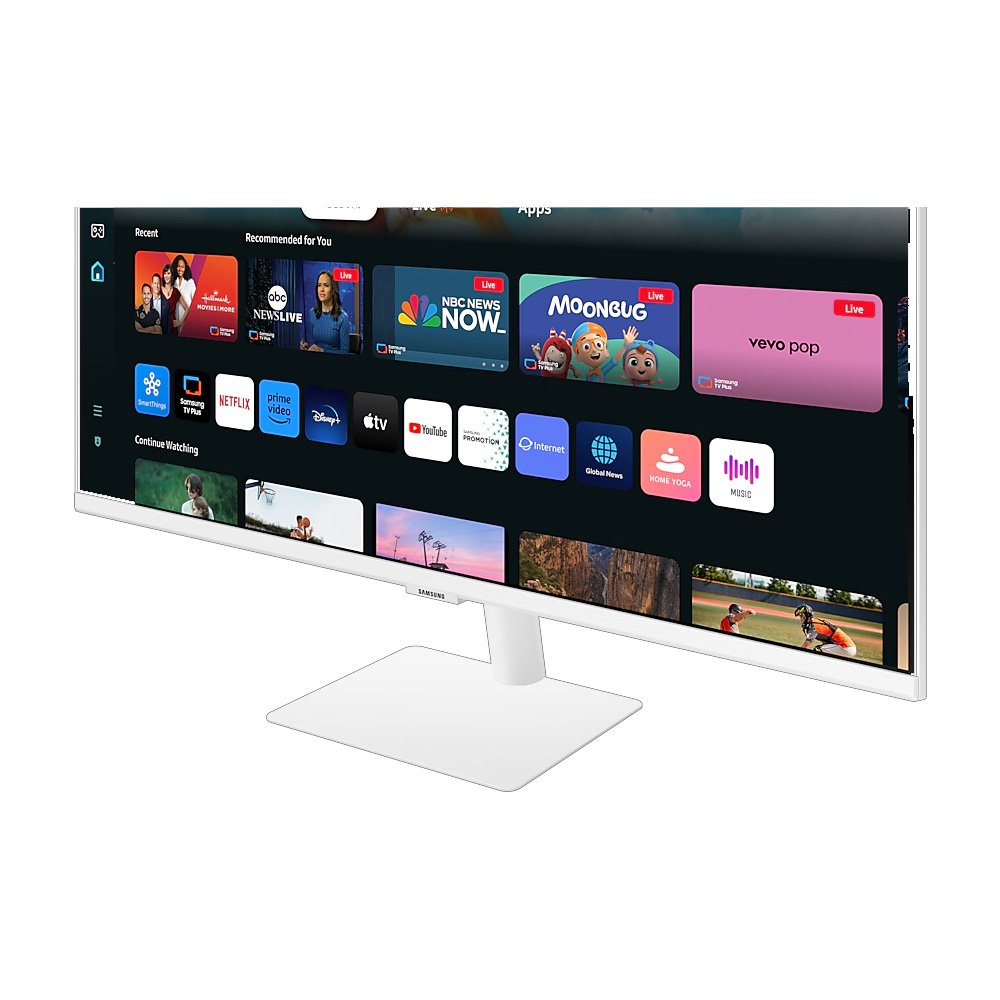 삼성 스마트모니터 무빙스타일 M5 32DM 80.1cm FHD M50D LS32DM503E-1WB 게이밍 허브 이미지 7