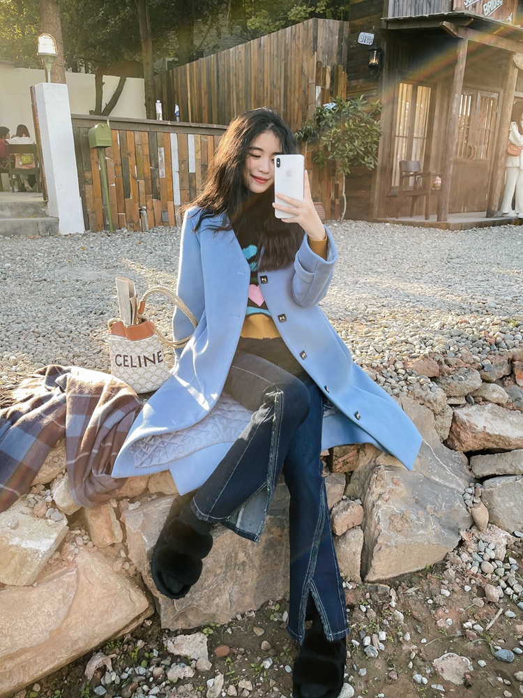 손해보기싫어서 5화 신민아 코트 롱 손해영 모직 세련된 의상 옷 패션 - 상세 이미지 4