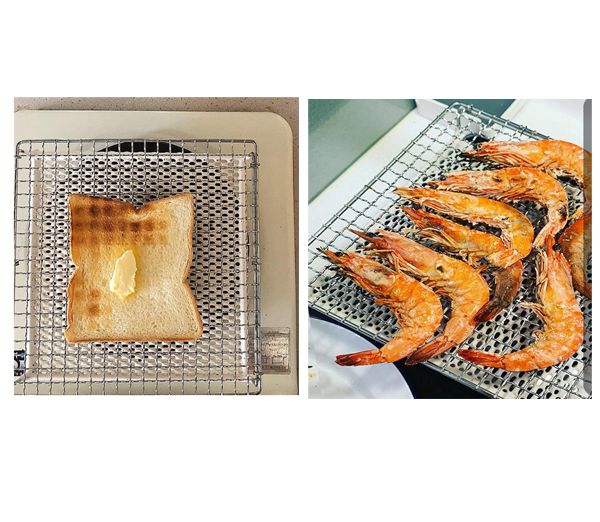 세라믹 석쇠 토스트 그릴 S 15cm 직화 그릴팬