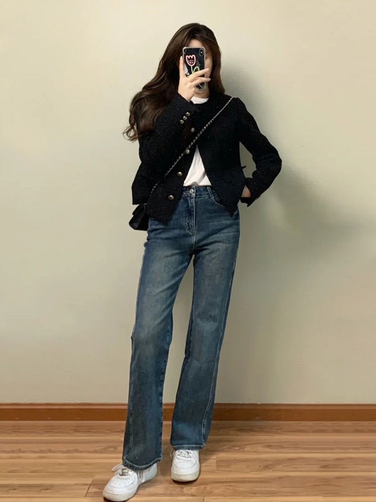 손해보기싫어서 6화 신민아 자켓 블랙 손해영 하객룩 긱시크 의상 옷 패션 - 상세 이미지 3