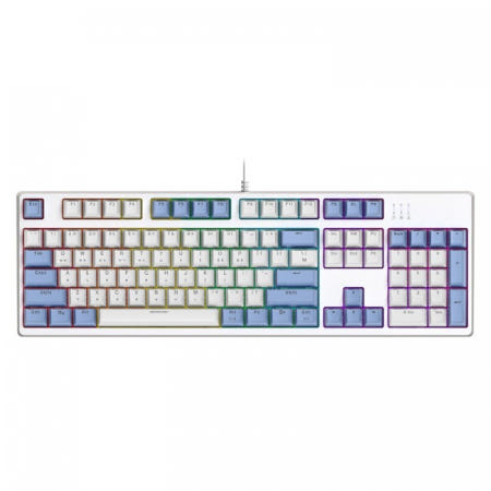 앱코 K8200 PRO 스카이블루 아이스큐브 키캡 게이밍 (클릭)