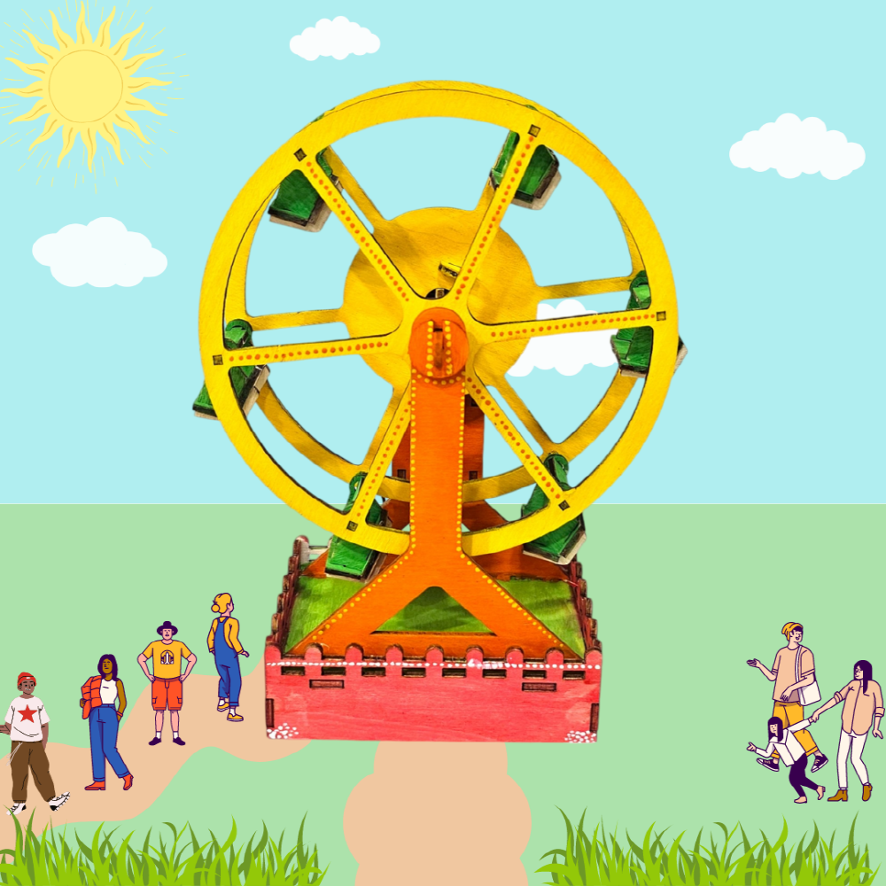 티처스 교과연계 과학키트 STEAM 회전 관람차 만들기 R-17