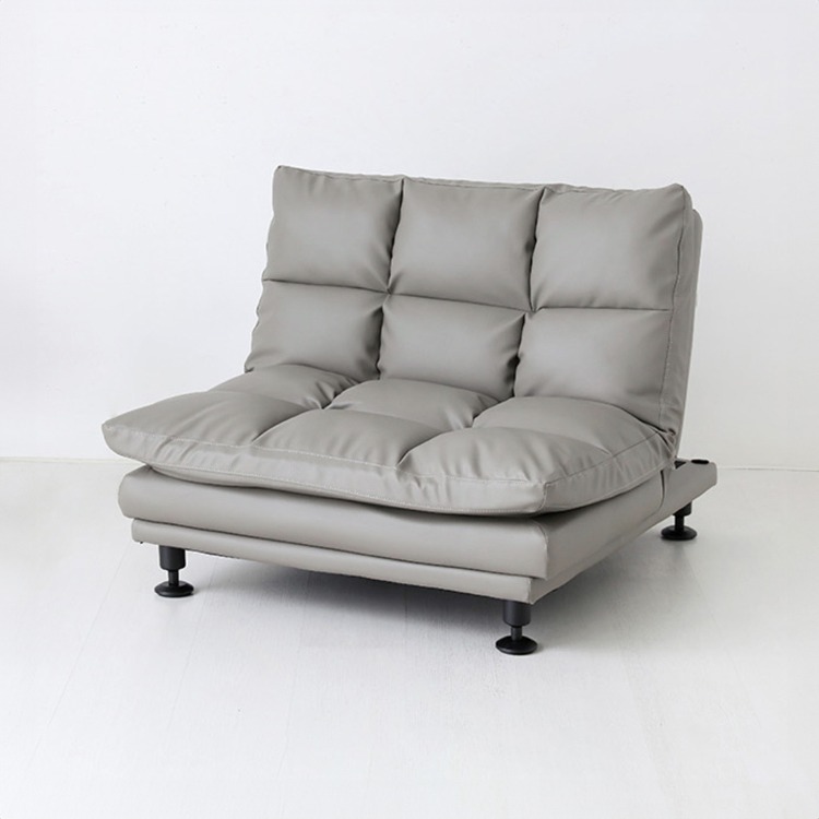 앰보 1인 멀티 소파 스툴미포함, 그레이 1923.1843, 1인용