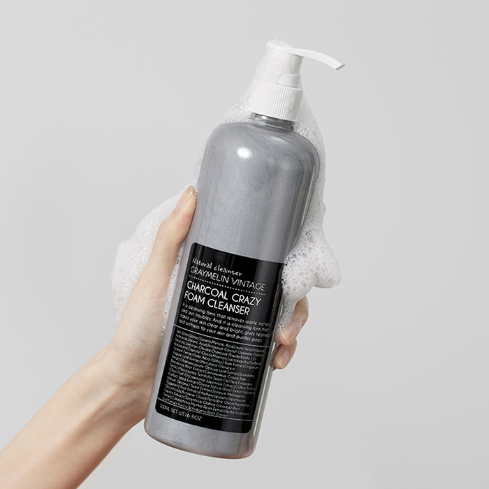 [그레이멜린] 대용량 크레이지 폼클렌징 500ml - 상세 이미지 2