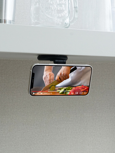 레드빈 플립앤폴드 데스크 모니터 맥세이프 핸드폰 거치대 H1MM-DM 아이폰 갤럭시 호환 - 상세 이미지 4