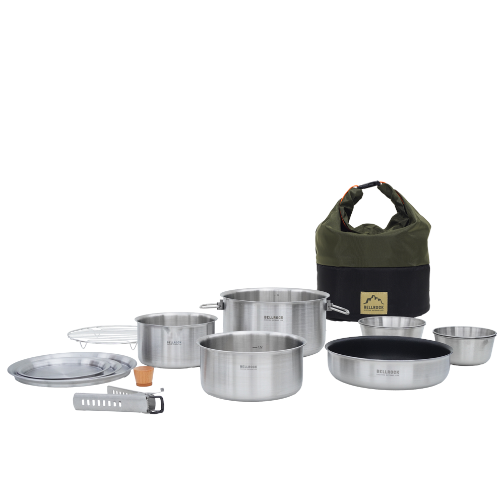 벨락 멀티팟 핸즈프리 IH 스텐레스 냄비,프라이팬,그릇,접시 세트 인덕션 호환