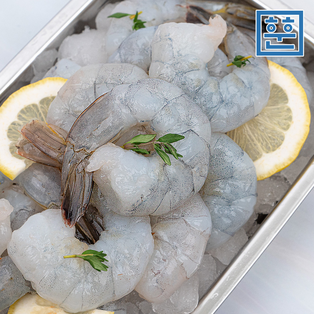 훈훈 칵테일새우 900g 생 새우살 냉동 특대 깐새우 흰다리새우살