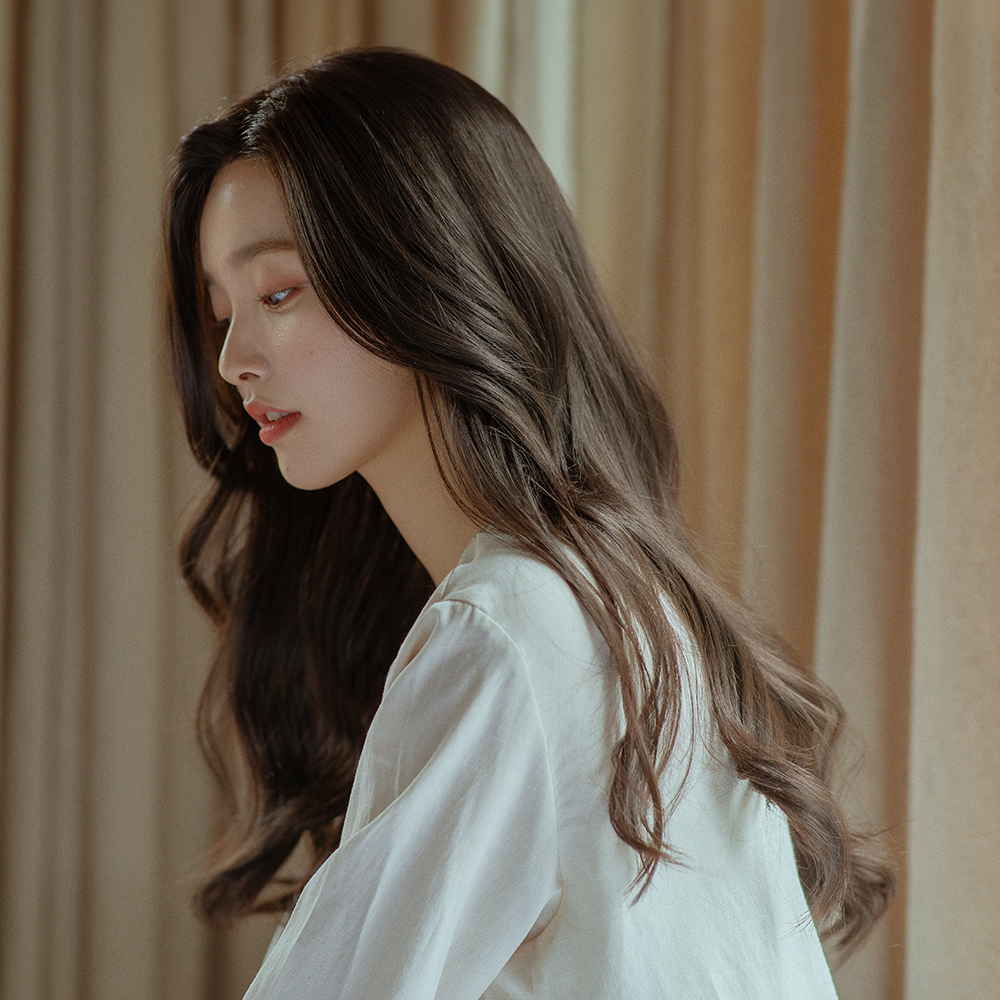 수제 통가발 로즈펌 롱 웨이브 여신 빌드펌 레이어드컷 긴머리 - 상세 이미지 2