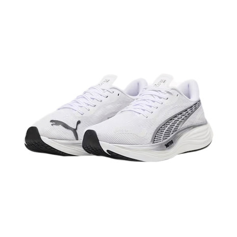푸마 PUMA 벨로시티 나이트로3 남성 런닝화 377748060 화이트x실버 - 상품 이미지