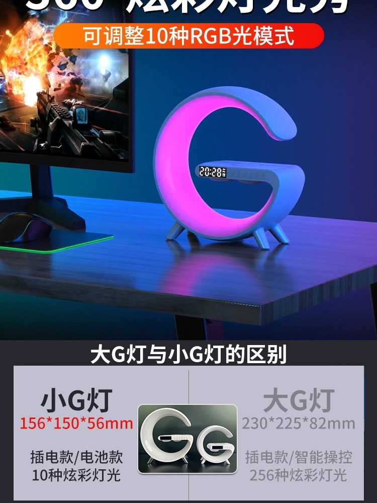 게이밍조명 게임방 LED RGB 램프 무드등 인테리어 컴퓨터방 장식 꾸미기 - 상세 이미지 3