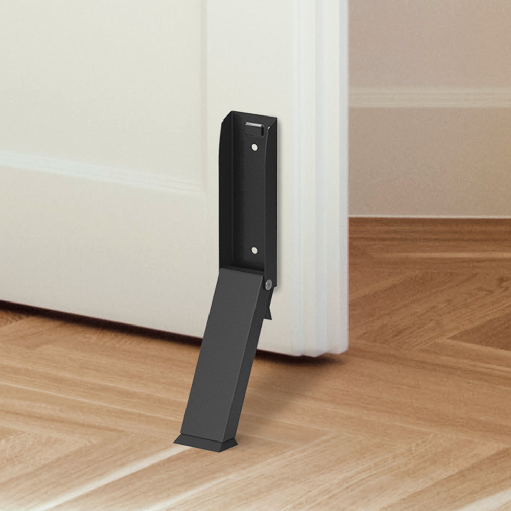 모락 말발굽 무타공 도어스토퍼 현관 현관문 고정 원터치 자석 말굽 접착식 스토퍼