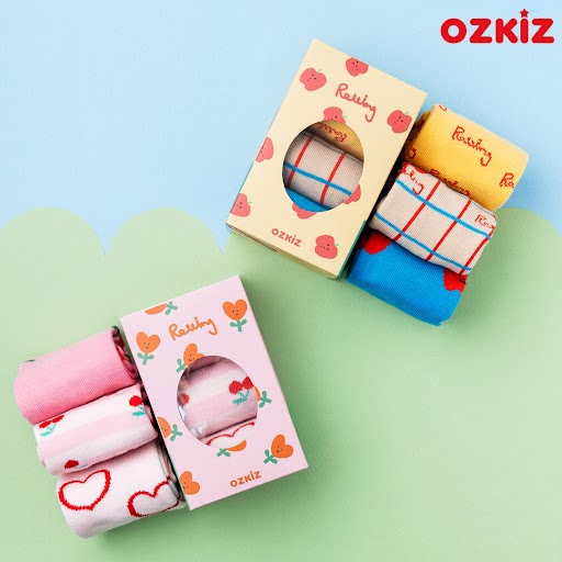 오즈키즈 아기양말 유아 남아 여아 양말 아동 선물 3켤레 양말세트