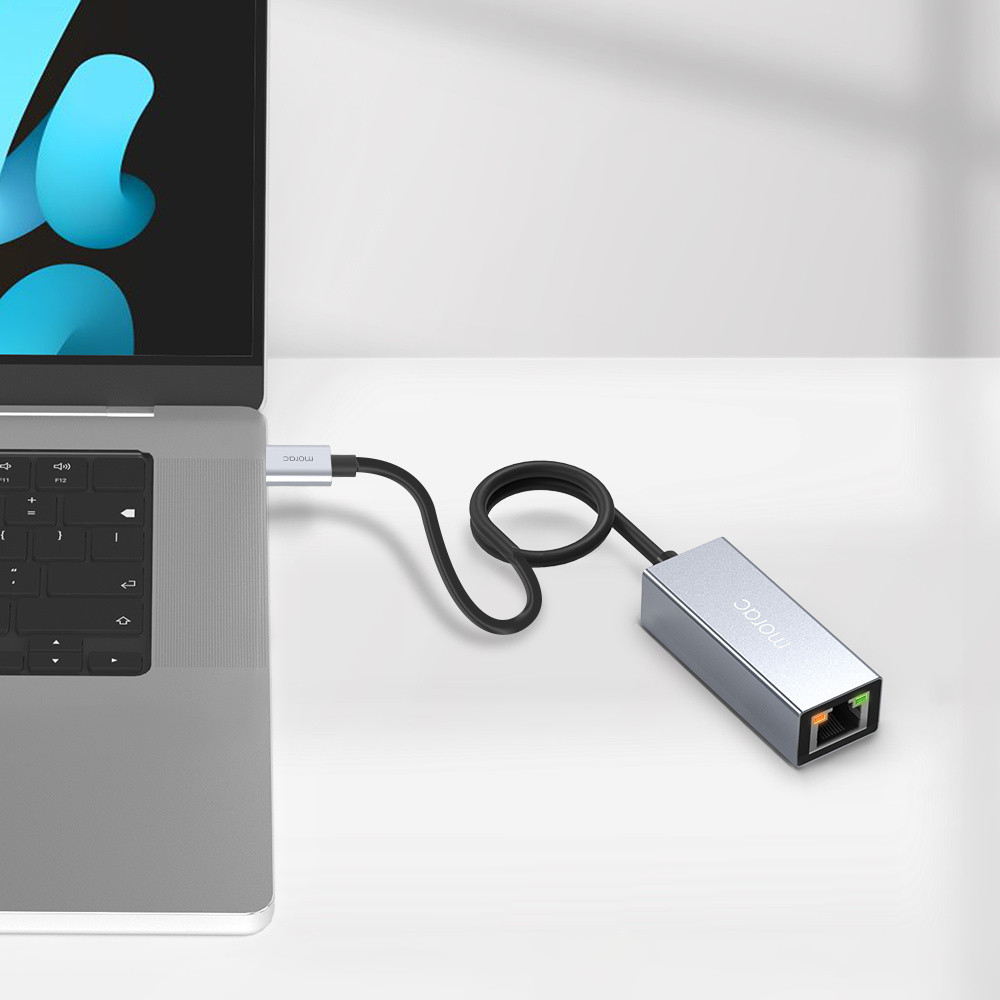 모락 프로토 USB C타입 기가비트 이더넷 유선 랜카드 허브 MR-HUB1000C - 상세 이미지 5