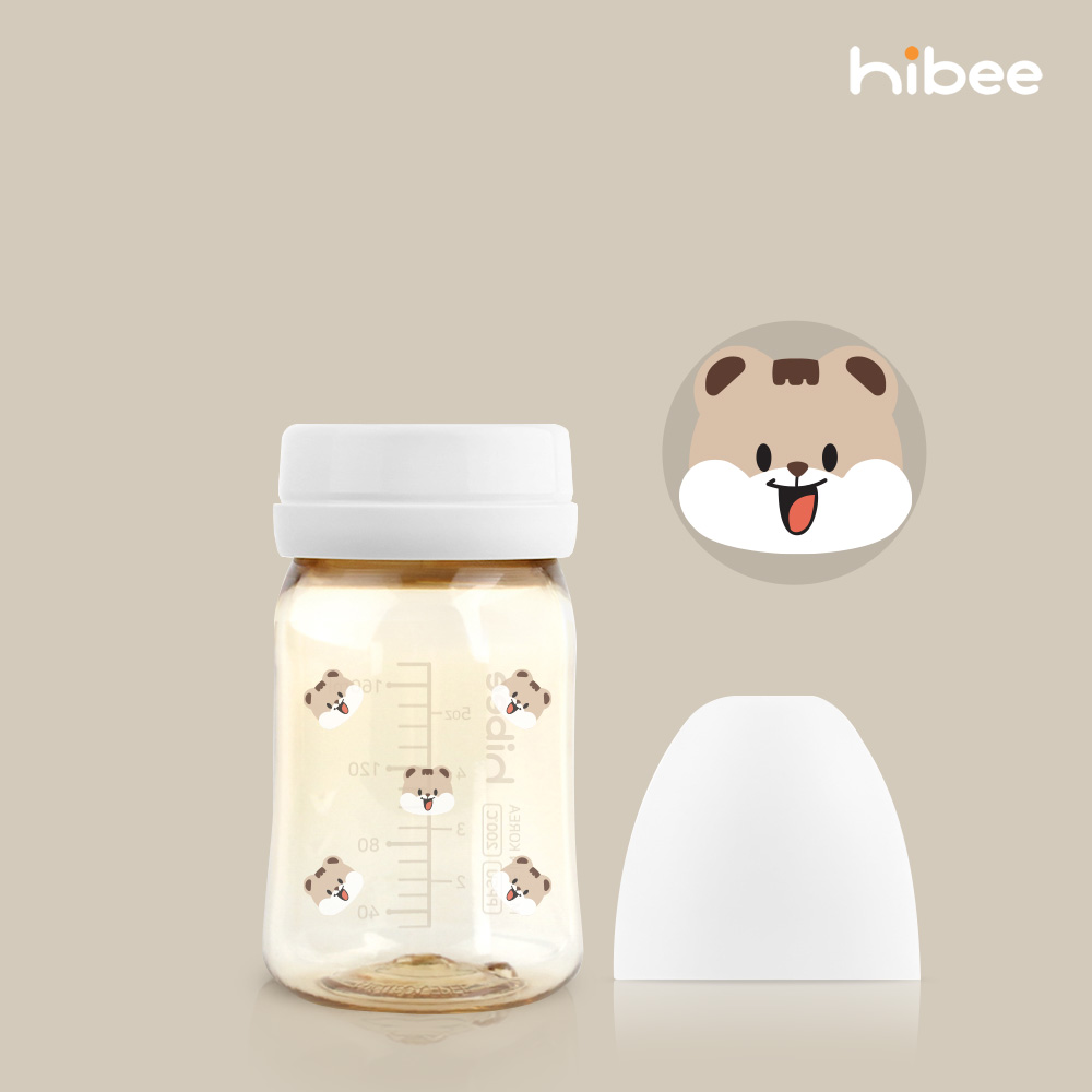 하이비 PPSU 에잇벤트 배앓이방지 젖병 170ml 노꼭지 다람이 - 상세 이미지 2
