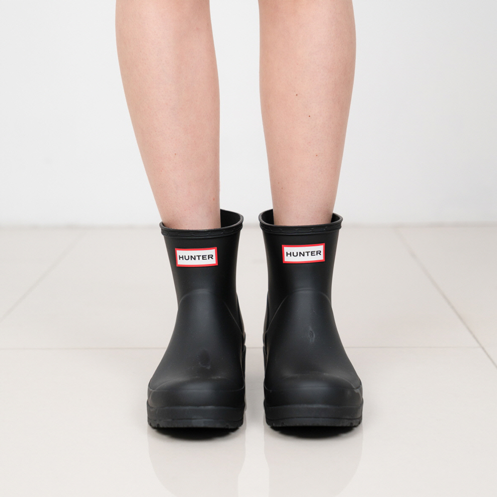 헌터 플레이 숏 레인부츠 WFS2020-RMA-BLK 블랙