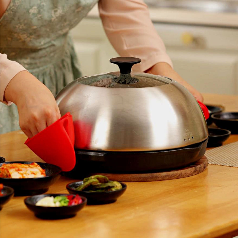 무쇠장인 수제 돔 그릴 세트