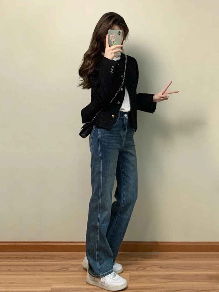 손해보기싫어서 6화 신민아 자켓 블랙 손해영 하객룩 긱시크 의상 옷 패션 - 상세 이미지 4