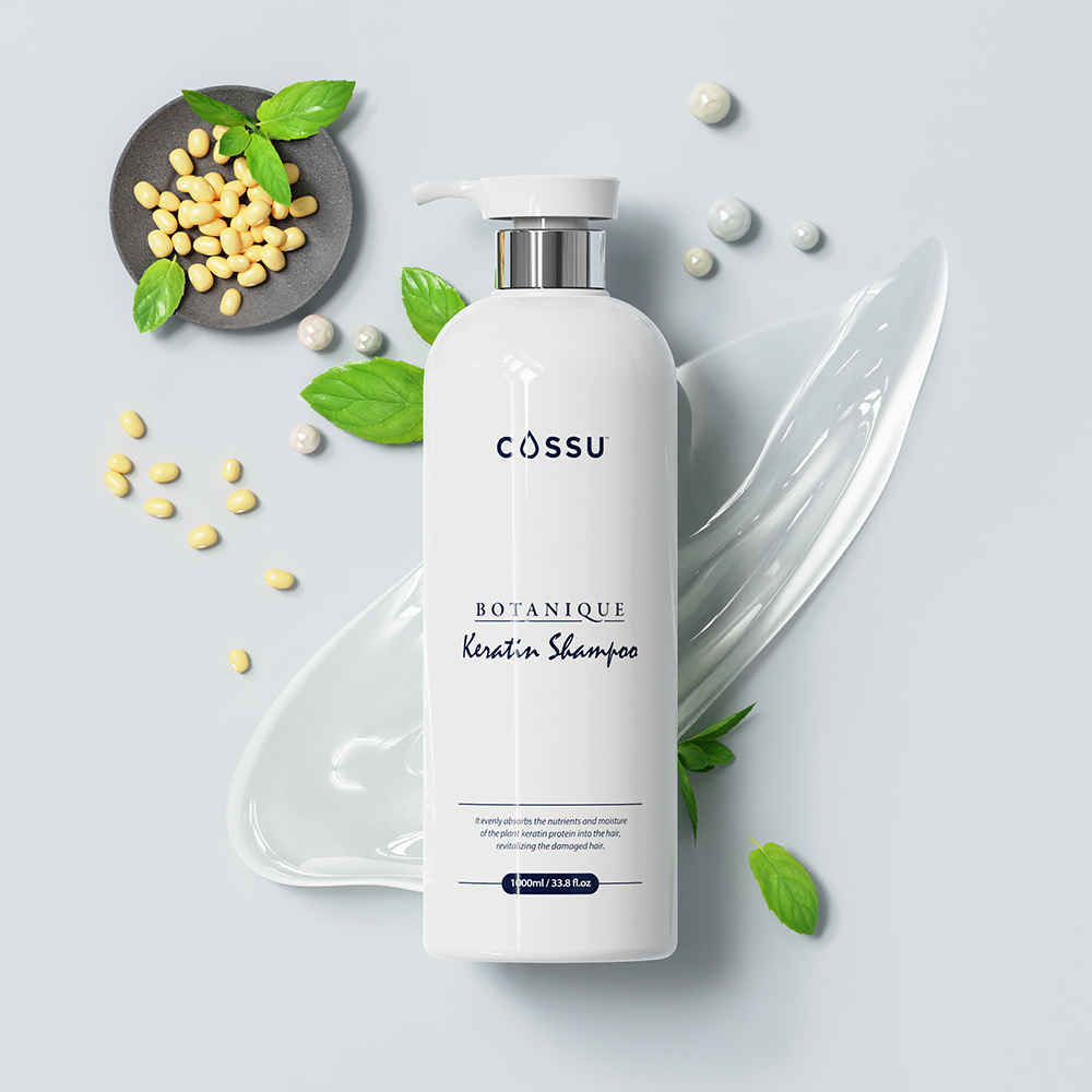 코쉬 보타니끄 케라틴 샴푸 1000ml + 케라틴 트리트먼트 1000ml 2종세트 - 상세 이미지 2
