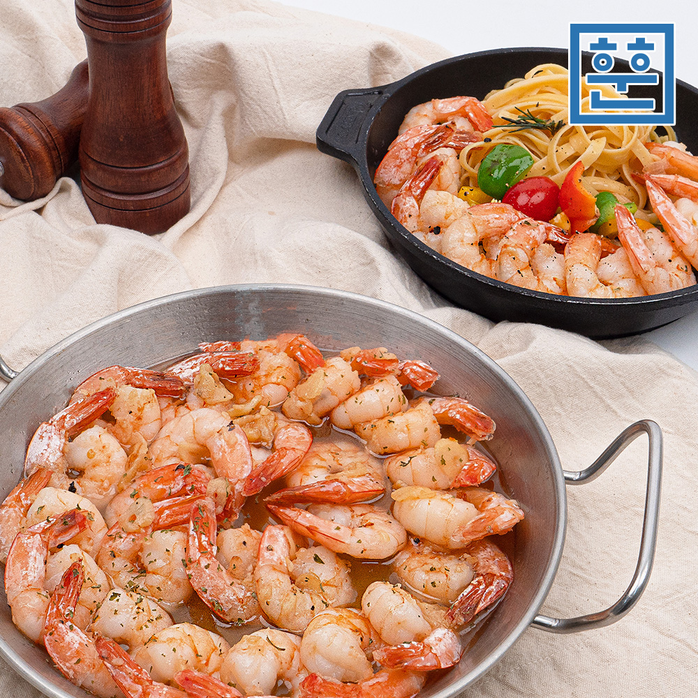 훈훈 칵테일새우 900g 생 새우살 냉동 특대 깐새우 흰다리새우살