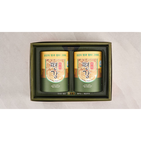 [완주봉상생강조합] 완주봉상생강 편강 선물세트3호 (350g x 2) : 롯데아이몰