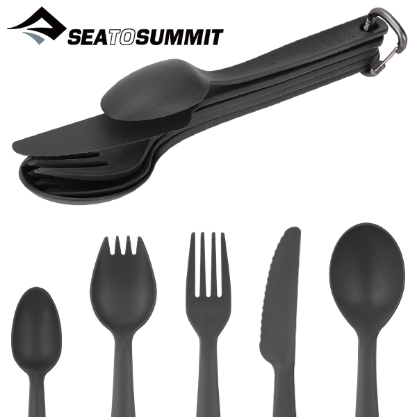 씨투써밋 캠프 커틀러리 차콜 스푼 캠핑 숫가락 식기 커트러리 백패킹